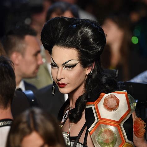 Dragq queen Violet Chachki set fire to the Crazy Horse 